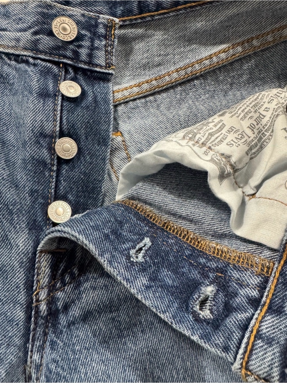NWI LevIS bUl Koled Snorts - Size 27 - 100% Cotton Premium
Denim - Picture 7 of 7